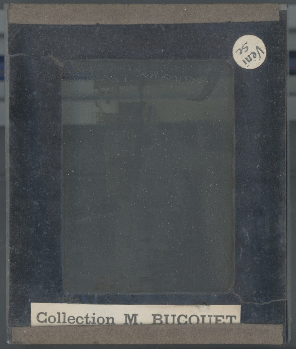 Les Gondoles, Venise Italie, photo ancienne plaque verre, positif 8,5x10 cm