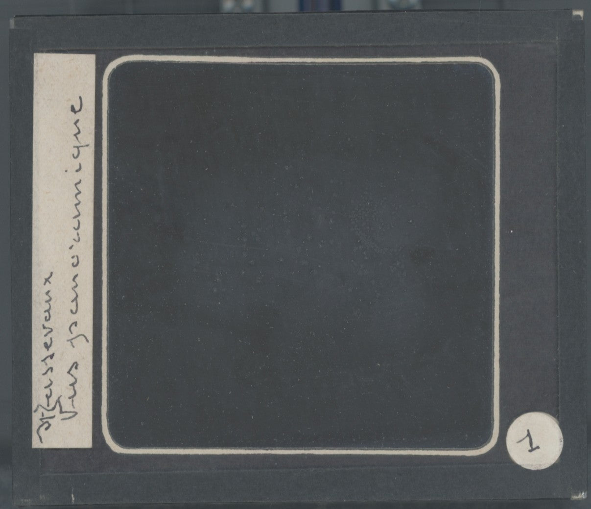 Masevaux, France, photo plaque verre, noir & blanc, positif 8,5x10 cm