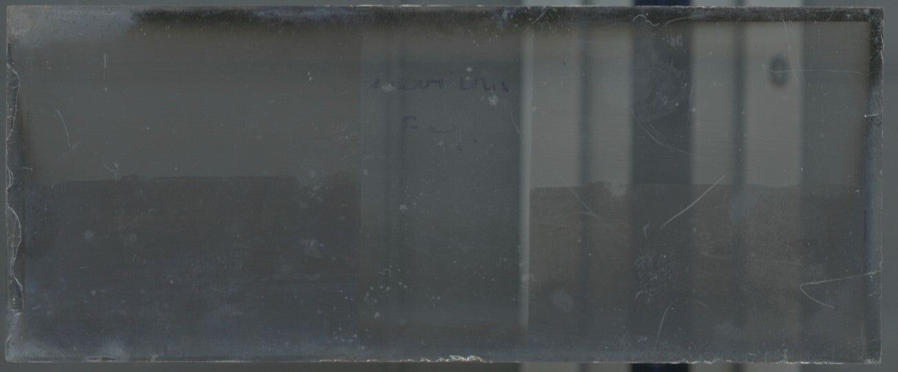 Paysage, Fès, Maroc, Plaque verre stéréo, positif noir & blanc 4,5x10,7 cm