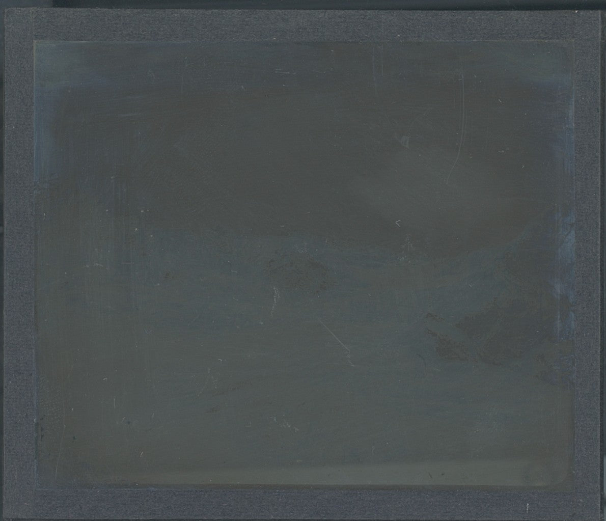 Paysage, montagne Suisse, photo plaque verre, noir & blanc, positif 8,5x10 cm