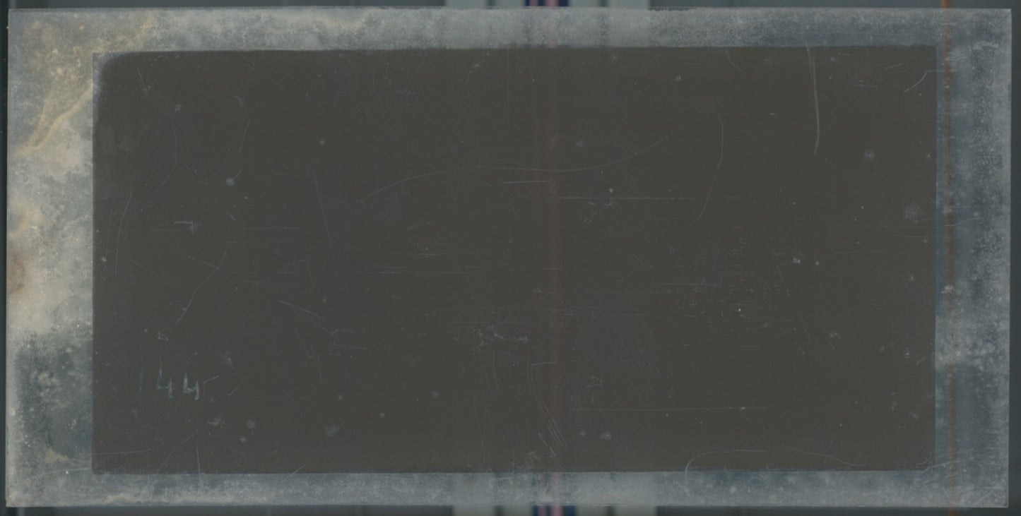 Jour de course, Longchamp, Paris, plaque verre stéréoscopique, positif 8,5x17 cm