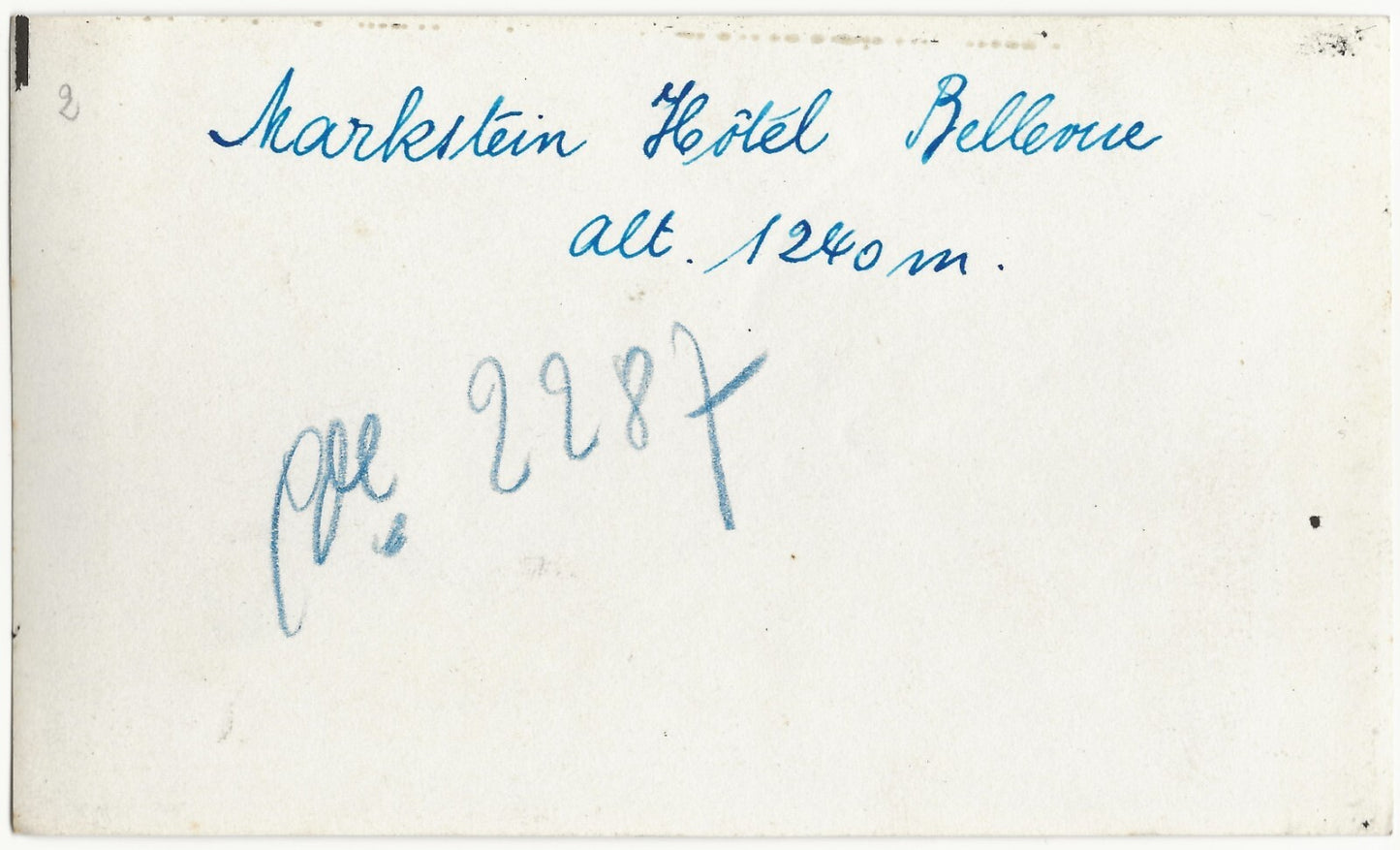 Plaque verre photo, négatif noir & blanc 9x14 cm, Le Markstein, Hôtel Vosges