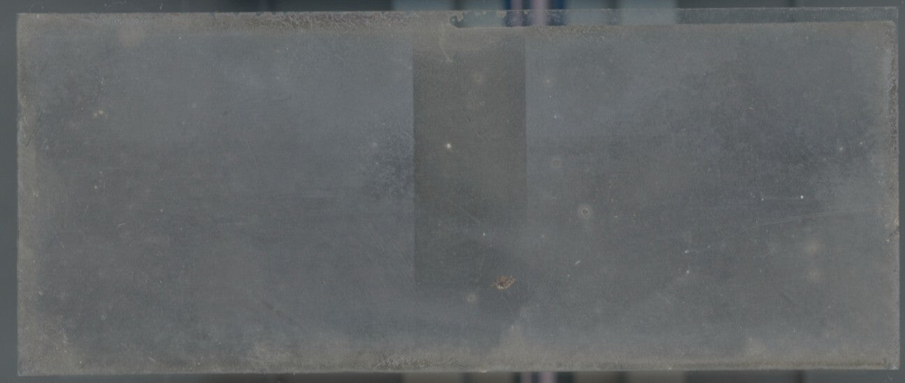 Port d'Oran, Algérie, Plaque verre stéréo, négatif noir & blanc 4,5x10,7 cm