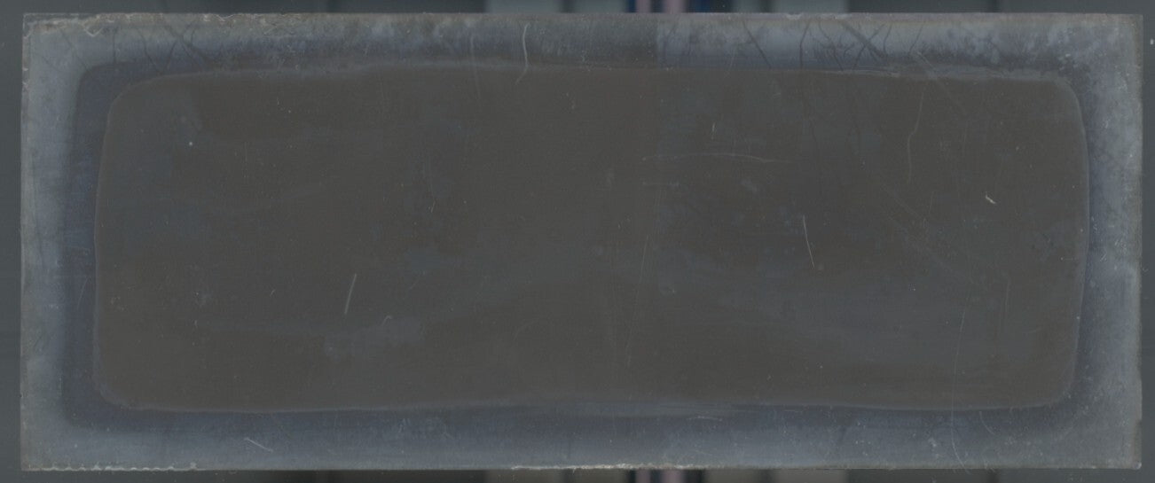 Campagne, nature, Plaque verre stéréoscopie, négatif noir & blanc 4,5x10,7 cm