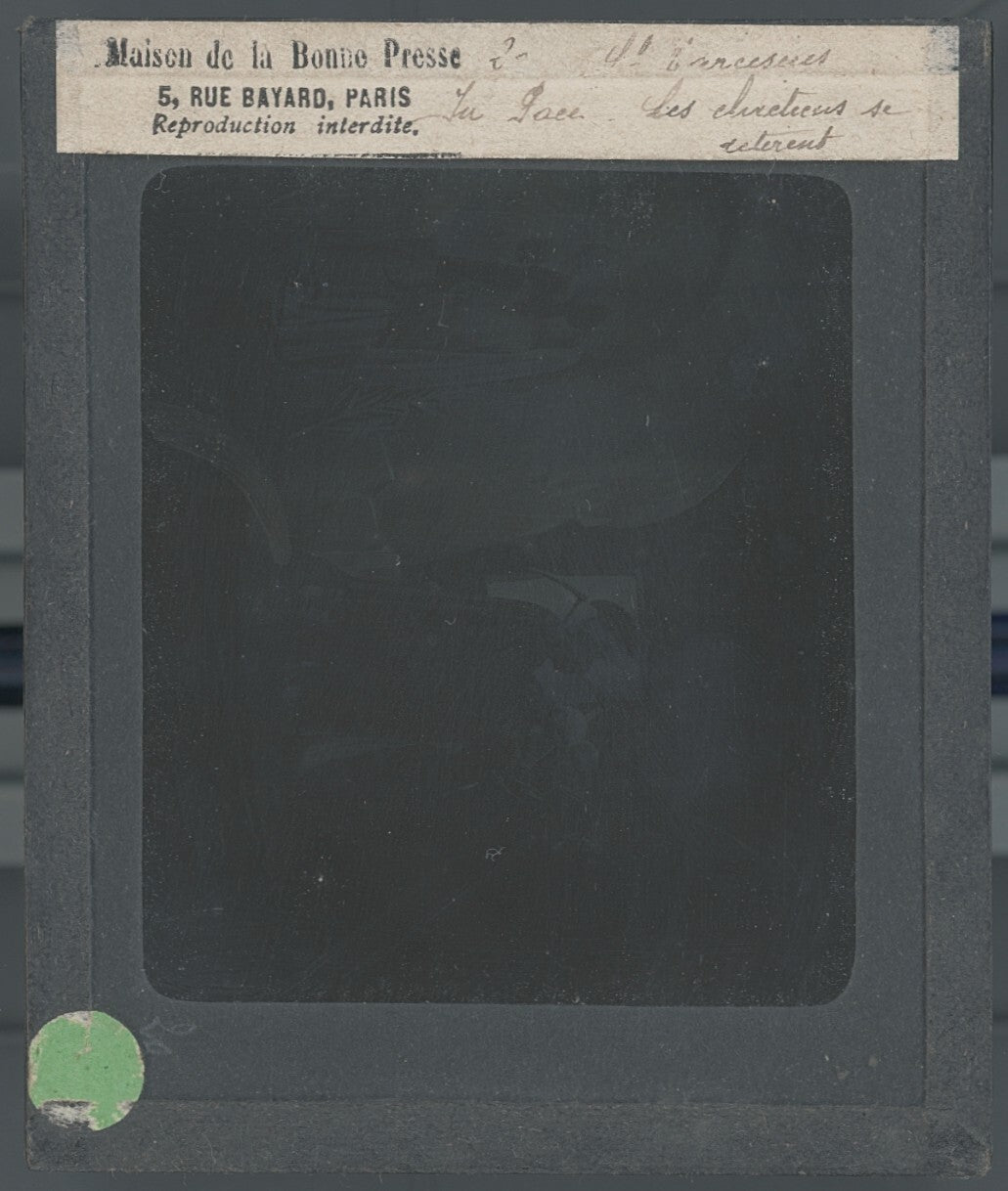 Tarcisius de Rome, Italie, dessin, photo plaque de verre, positif 8,5x10 cm