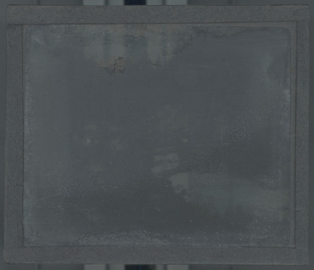 Alpiniste, montagne, eau, photo plaque verre, noir & blanc, positif 8,5x10 cm