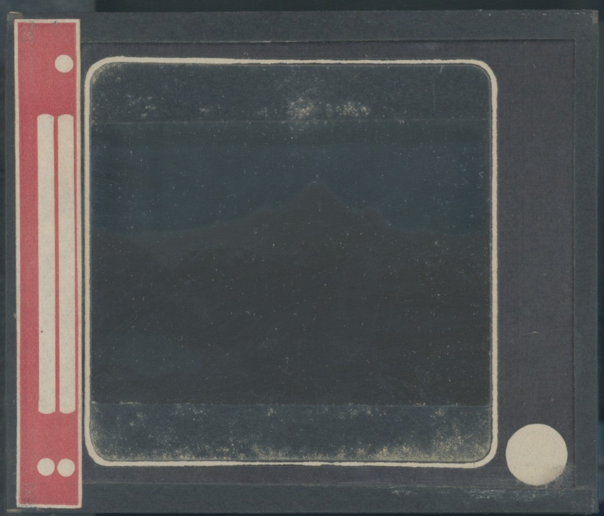 Le Pain de Sucre, Montagne, photo plaque verre, noir & blanc, positif 8,5x10 cm