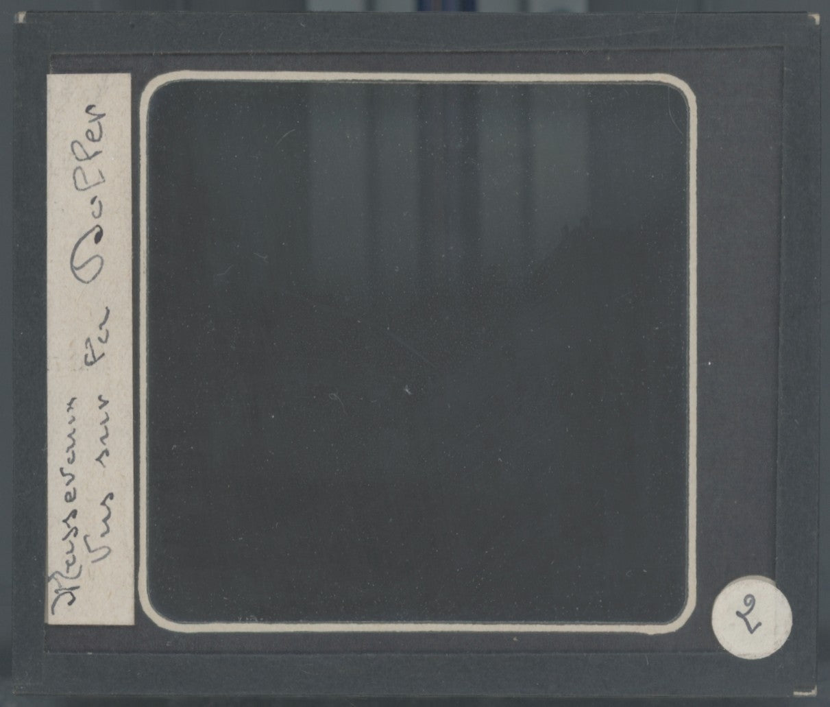Masevaux et la Doller, photo plaque verre, noir & blanc, positif 8,5x10 cm