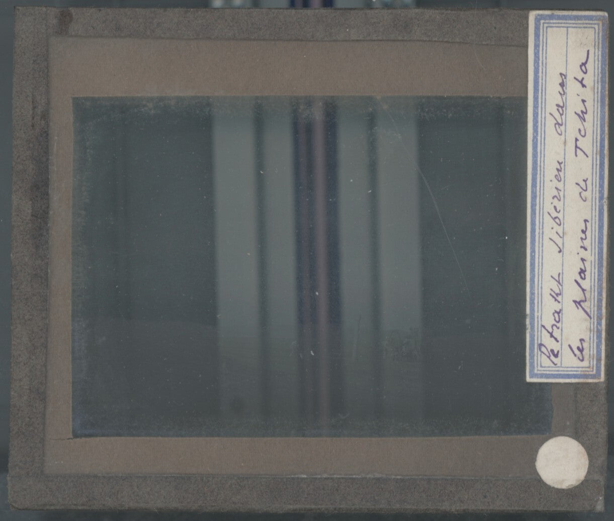 Tchita, Russie, photo ancienne plaque verre, noir & blanc, positif 8,5x10 cm