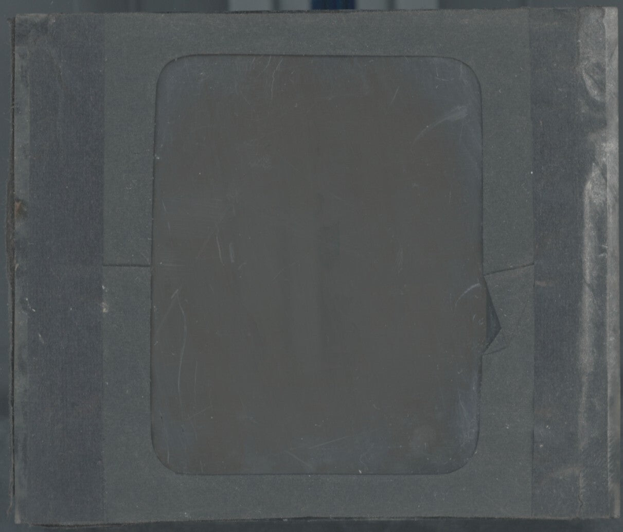 Rouen, Tour du château, photo plaque verre, noir & blanc, positif 8,5x10 cm