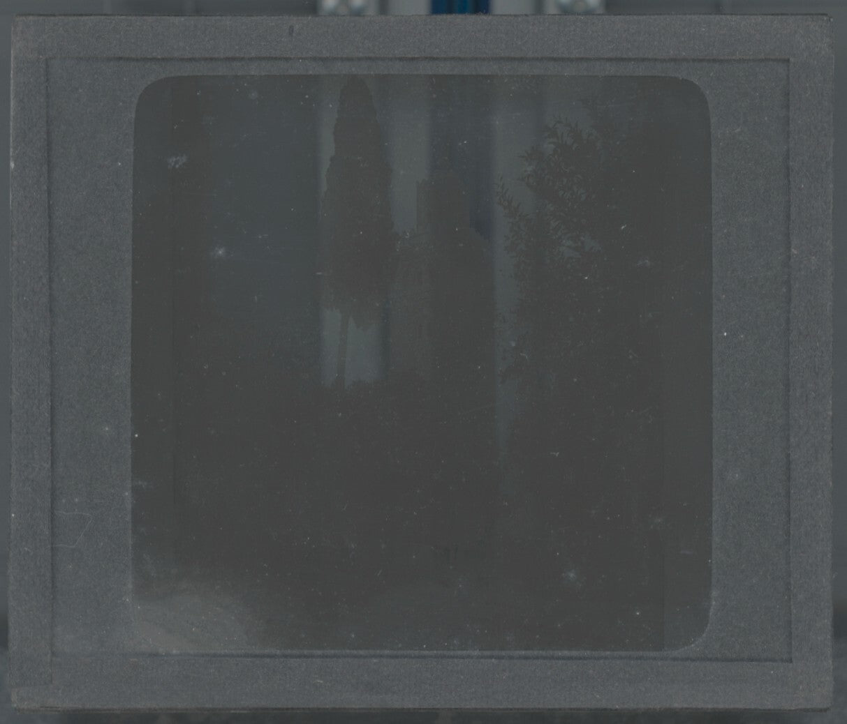 Mosquée Koutoubia, Marrakech, photo ancienne plaque verre, positif 8,5x10 cm