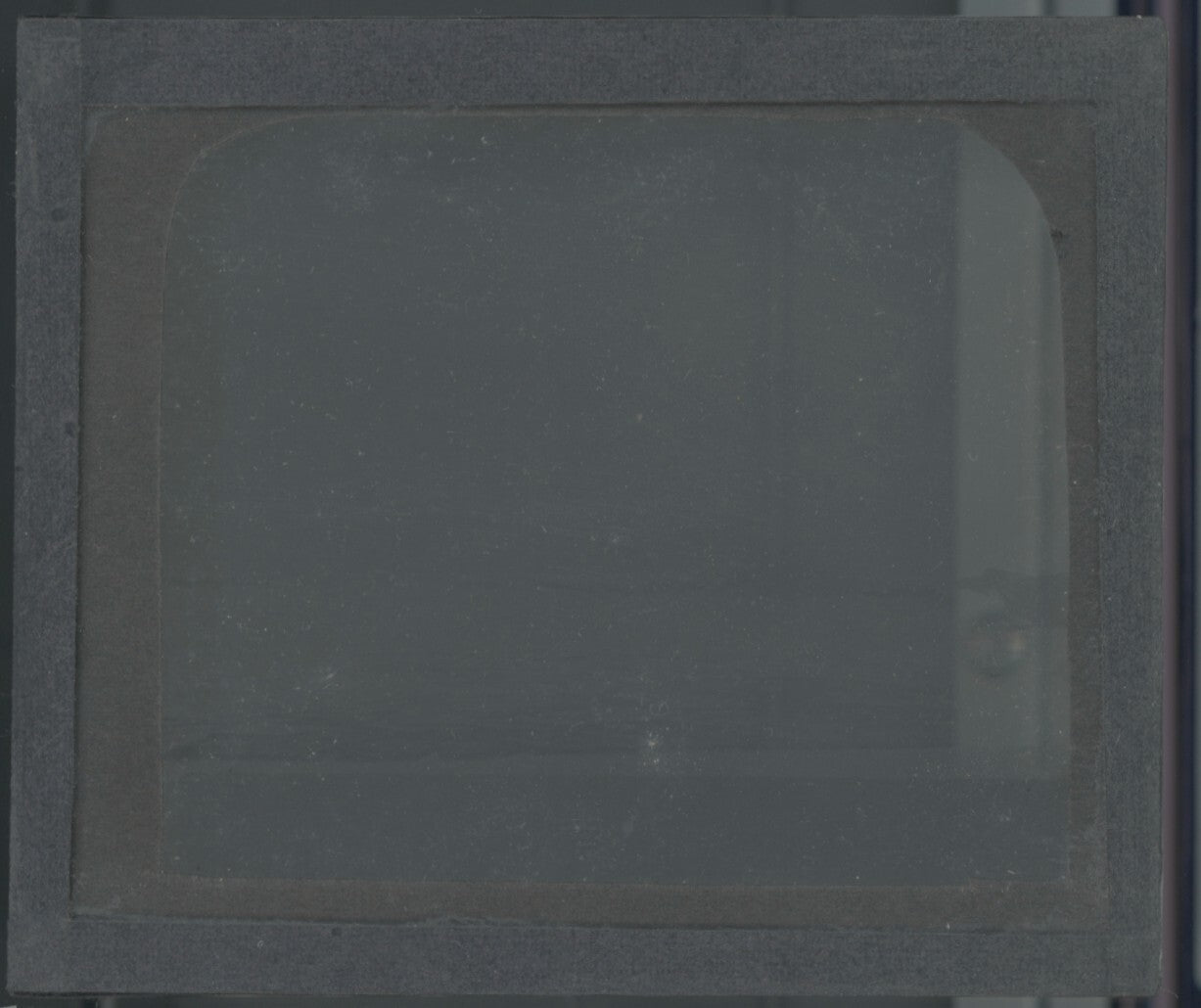 Paysage, mer, vague, photo ancienne plaque de verre, positif 8,5x10 cm