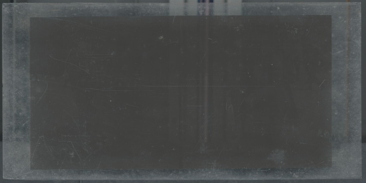 Hippodrome de Longchamp, Paris, plaque verre stéréoscopique, positif 8,5x17 cm