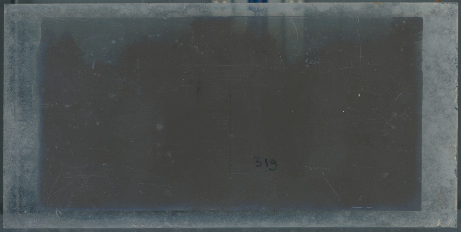 Hippodrome de Longchamp, Paris, stéréoscopie plaque verre, positif 8,5x17 cm