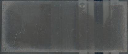 Pont rivière eau, Plaque verre stéréo, positif noir & blanc 4,5x10,7 cm