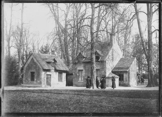 Plaque verre photo ancienne négatif 6x9 cm Trianon Versailles Parc - La Boutique Du Tirage 