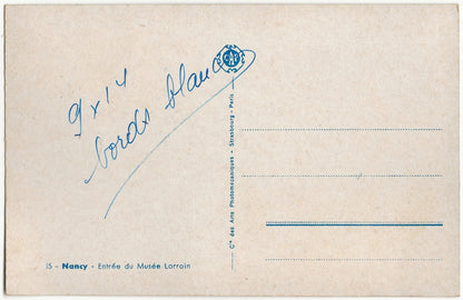 Plaque verre photo, négatif noir & blanc 9x14 cm, musée Lorrain, Nancy France