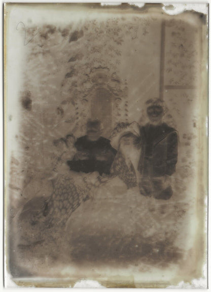 Belgique, enfants, campagne, photo plaque de verre, lot de 10 négatifs 13x18 cm