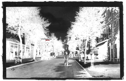 Plaque verre photo ancienne négatif noir & blanc 09x14 cm Charleville-Mézières