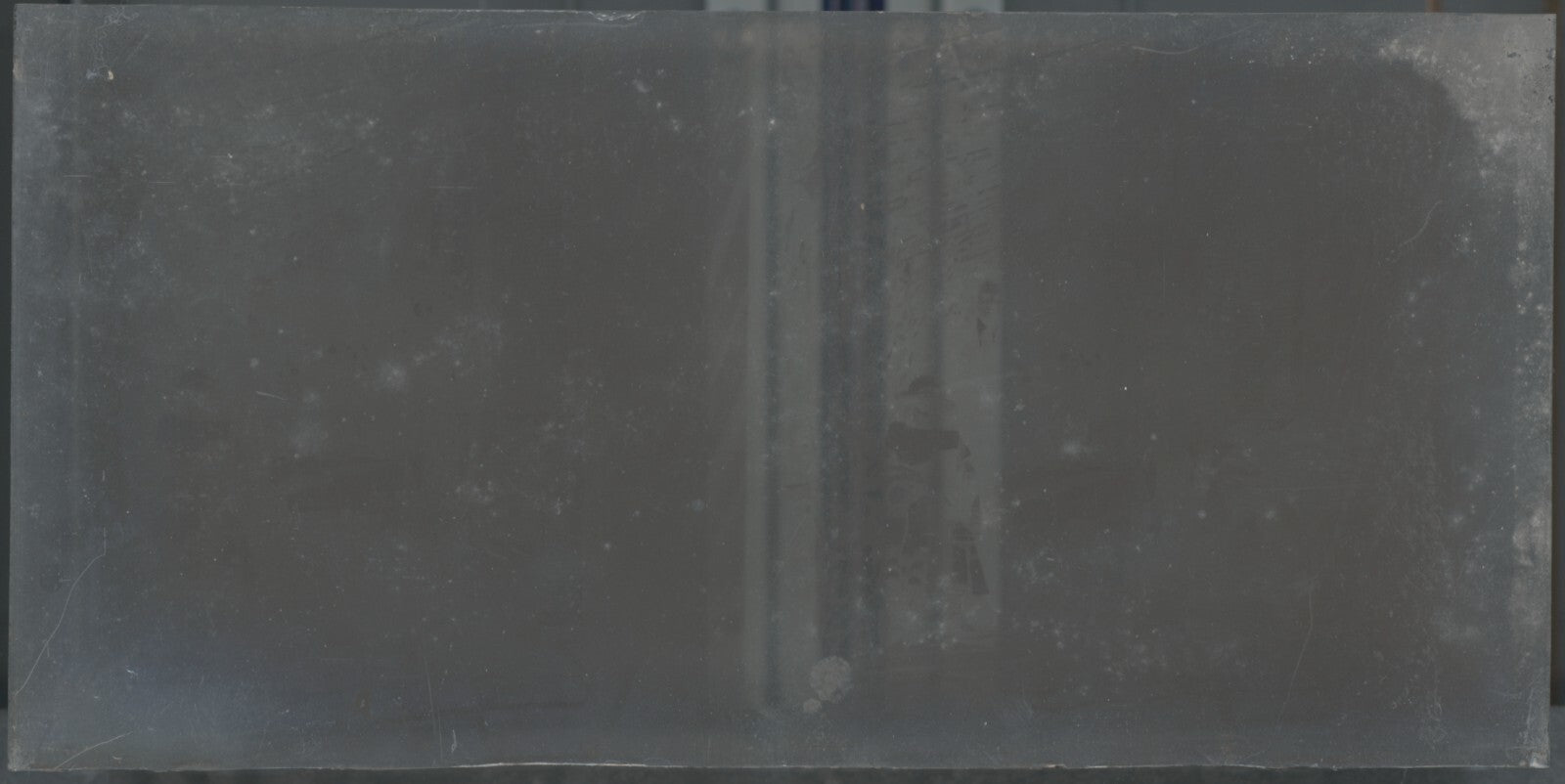 Normandie, famille maison, stéréoscopie plaque ancienne verre, négatif 9x18 cm