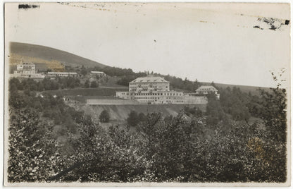 Plaque verre photo, négatif noir & blanc 9x14 cm, Le Markstein, Oderen, Vosges
