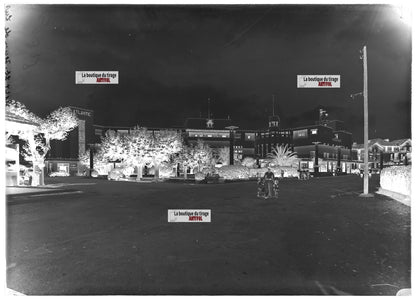 Saint Jean De Luz, Socoa, photos plaque de verre, lot de 5 négatifs 13x18 cm