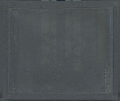 Alpiniste, montagne, photo plaque verre, noir & blanc, positif 8,5x10 cm