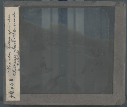 Tolède, Espagne, photo ancienne plaque verre, noir & blanc, positif 8,5x10 cm