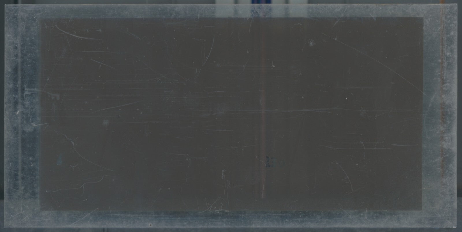 Personnages, Longchamp, Paris, plaque verre stéréoscopique, positif 8,5x17 cm