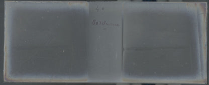 Bateaux, Bordeaux, Plaque verre stéréo, positif noir & blanc 4,5x10,7 cm
