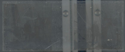 Voyage en bateau, Plaque verre stéréoscopie, positif noir & blanc 4,5x10,7 cm