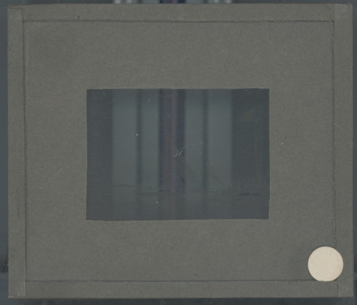 Yokohama, Japon, bateaux, photo plaque verre, noir & blanc, positif 8,5x10 cm