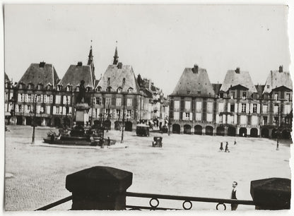 Plaque verre photo négatif noir & blanc 10x15 cm, Charleville-Mézières, Ducale