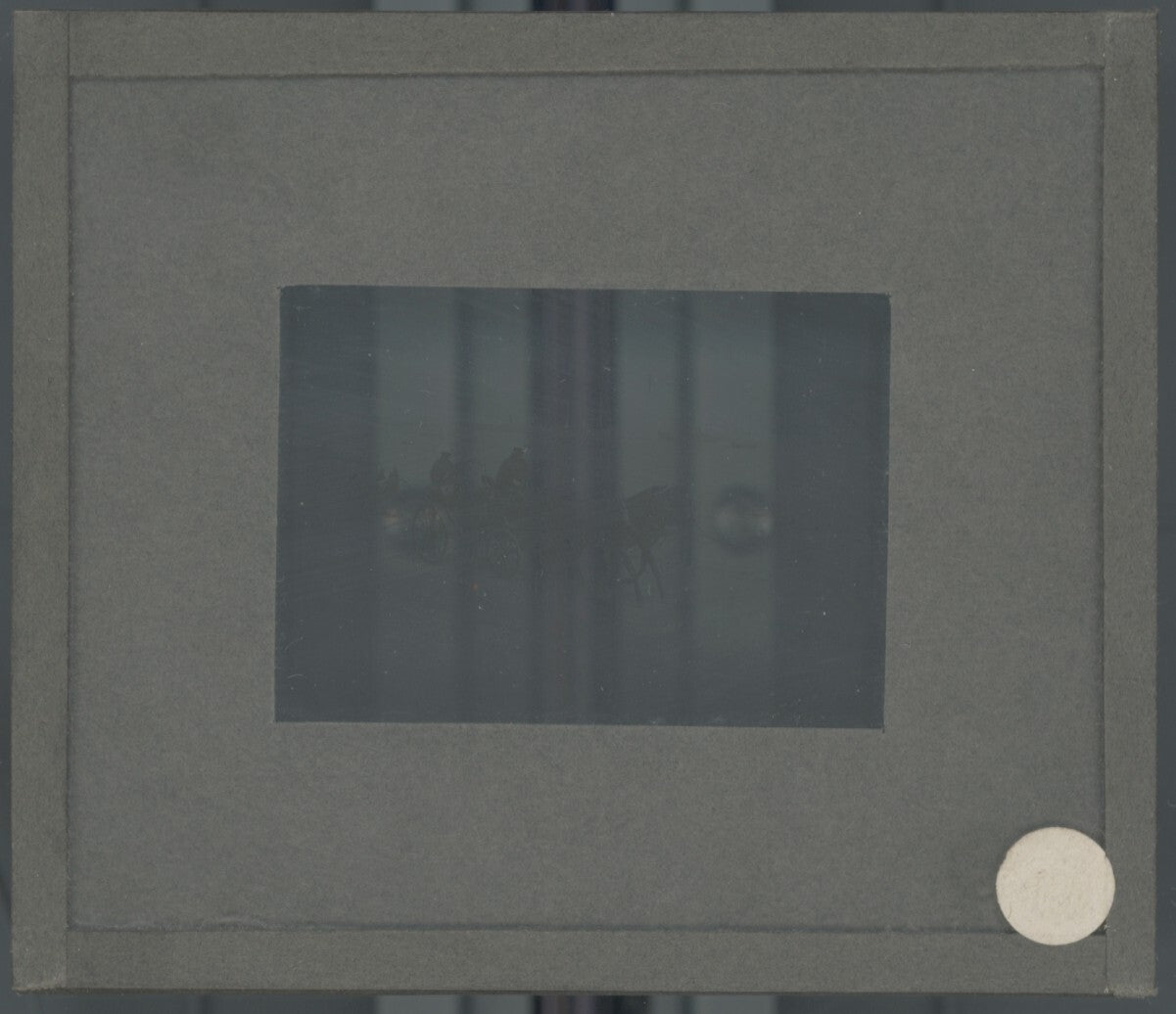 Yokohama, Japon, photo ancienne plaque verre, noir & blanc, positif 8,5x10 cm