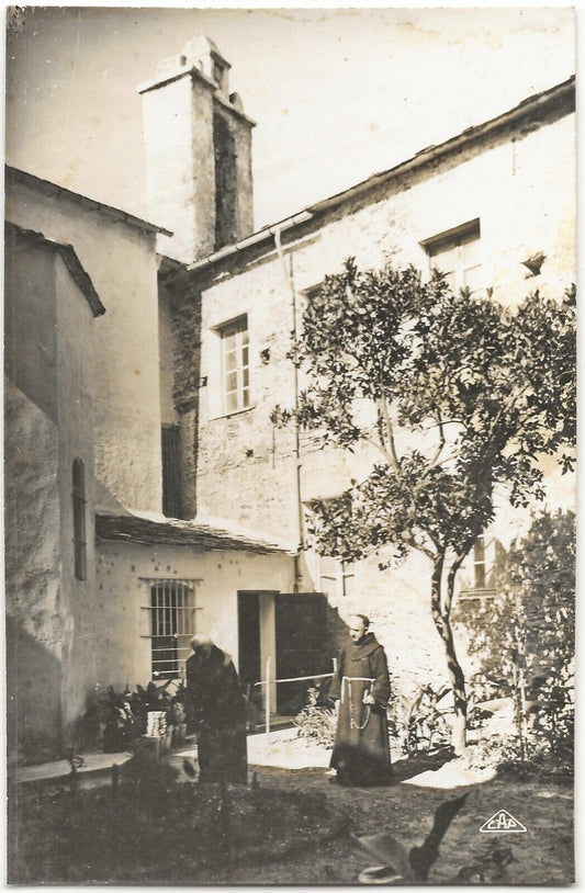 Lavasina, sanctuaire, photographie ancienne, noir & blanc, papier 8,9x13,6 cm