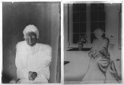 Femmes, robe, photos anciennes plaque de verre, lot de 10 négatifs 13x18 cm