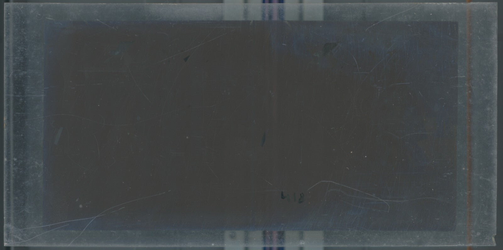 Personnages, Longchamp, Paris, plaque verre stéréoscopique, positif 8,5x17 cm