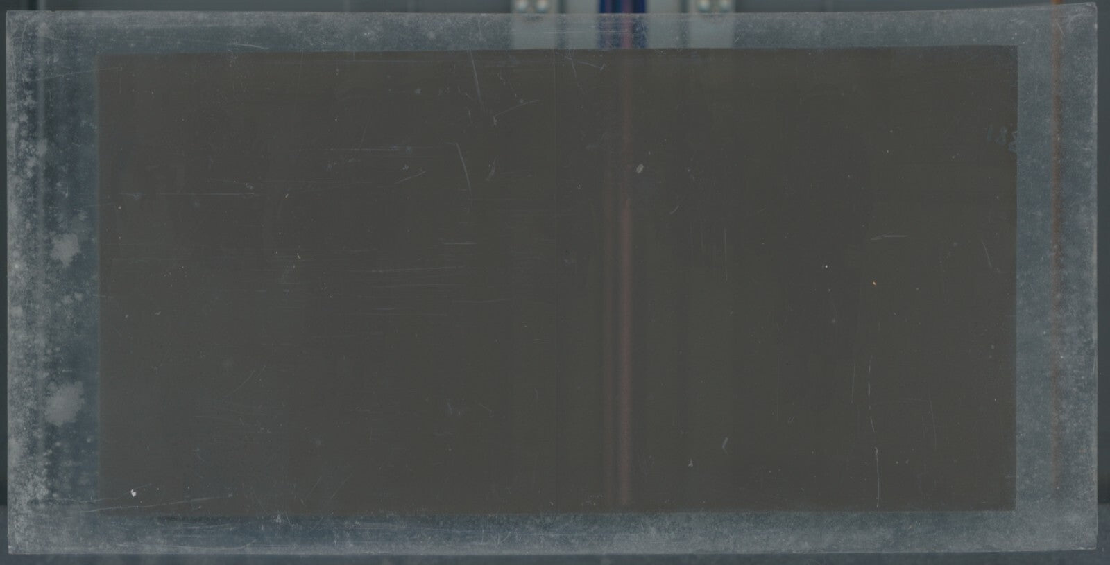 Personnages, Longchamp, Paris, plaque verre stéréoscopique, positif 8,5x17 cm