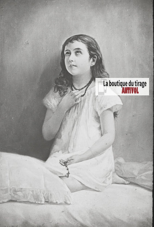 Scène religieuse, dessin, peinture, ancienne plaque de verre, positif 8,5x10 cm