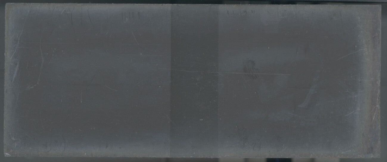 Bateau, mer, Plaque verre stéréoscopie, négatif noir & blanc 4,5x10,7 cm