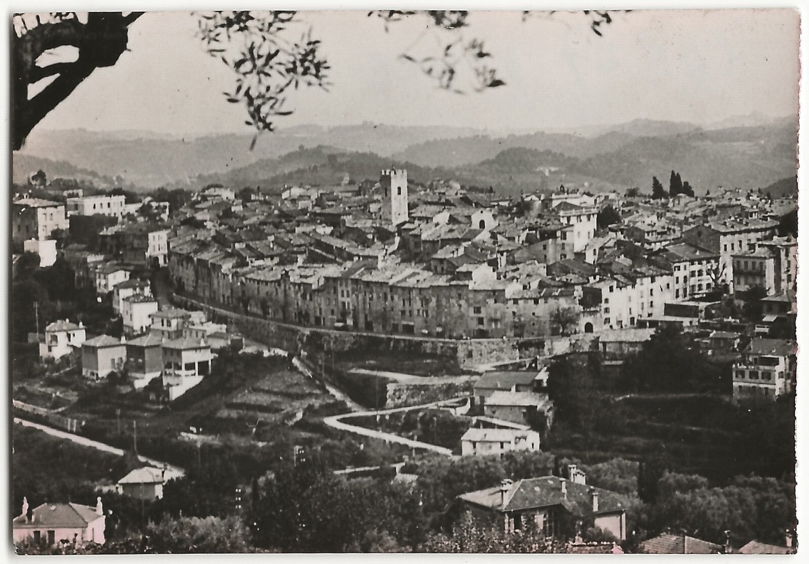 Vence, France Provence, photos anciennes plaque verre, lot de 5 négatifs 9x14 cm