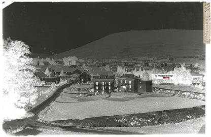 Remiremont, Neurdein, Plaque verre photo vintage, négatif noir & blanc 13x21 cm