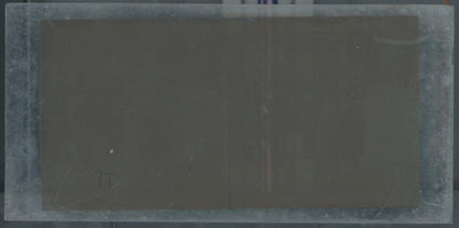 Personnages, Longchamp, Paris, plaque verre stéréoscopique, positif 8,5x17 cm