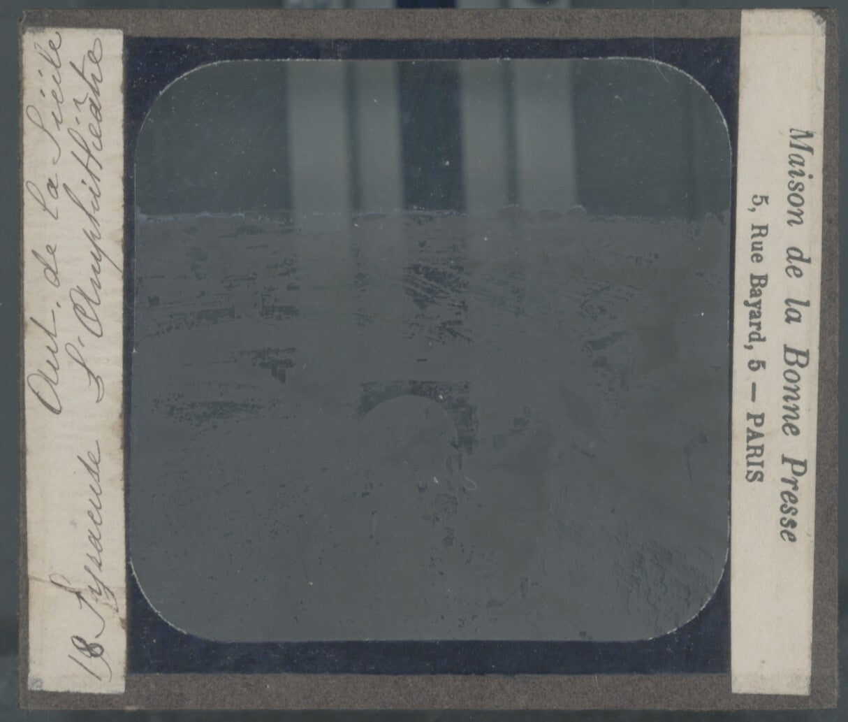 Amphithéâtre de Syracuse, photo plaque verre, noir & blanc, positif 8,5x10 cm