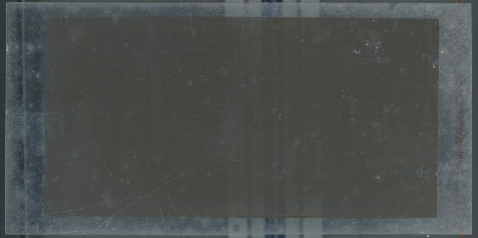 Personnages, Longchamp, Paris, plaque verre stéréoscopique, positif 8,5x17 cm