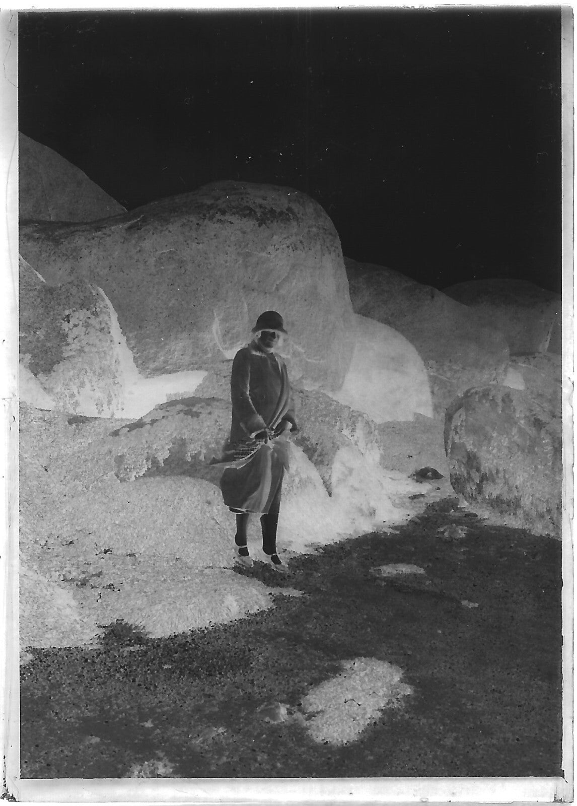 Bailly, France, château, photos plaque de verre, lot de 10 négatifs 6x9 cm