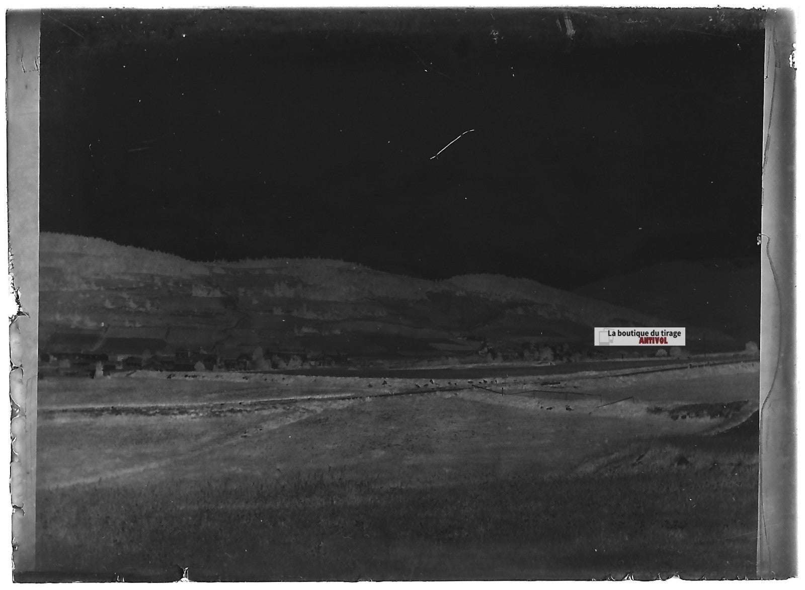 Bugard, Vélo Collioure, Pyrénées, photos plaque verre, lot de 10 négatifs 6x9 cm