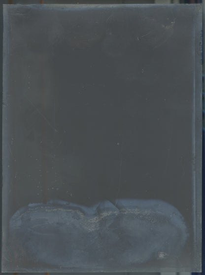 Pêche à pied, Berck-sur-Mer, plaque verre photo ancienne, négatif 9x12 cm