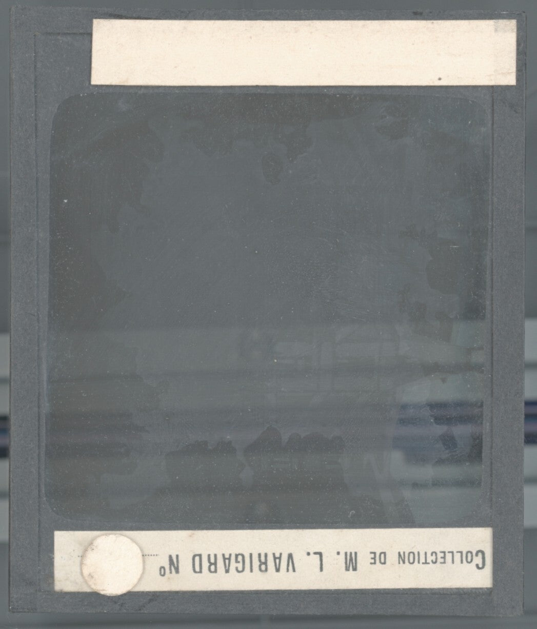 Dalen Hotel, Norvège, photo ancienne plaque de verre, positif 8,5x10 cm