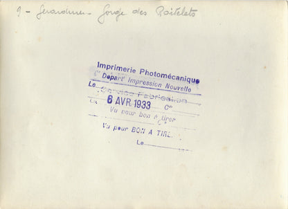 Plaque verre photo ancienne négatif noir et blanc 13x18 cm Gérardmer Roitelets